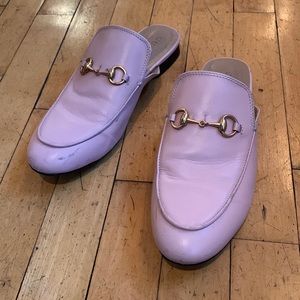 Gucci Princetown Leather Slippers